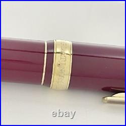 Fountain Pen Platinum Standard Nib 22K Fine Point Unisex Red