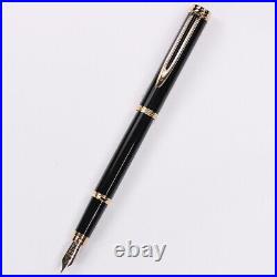 France Waterman Gentleman 100 Fountain Pen 18K Nib 750 F Fine Point Ac682