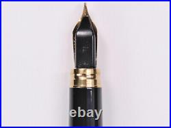 France Waterman Gentleman 100 Fountain Pen 18K Nib 750 F Fine Point Ac682