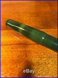 Franklin Christoph Model 66 Stabilo Vintage Green Fine Point Fountain Pen SEO LE