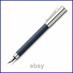 Graf von Faber-Castell Tamitio Fountain Pen in Midnight Blue Extra Fine Point