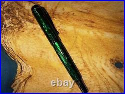 Green Abalone Fountain Pen Fine Nib