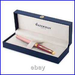 Hémisphère Rollerball Pen, Pink Colour Blocking, Fine Point, Black Ink, Gift Box