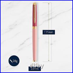 Hémisphère Rollerball Pen, Pink Colour Blocking, Fine Point, Black Ink, Gift Box