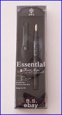Iwi Fountain Pen Extra Fine Point Black Shaft Japan seller