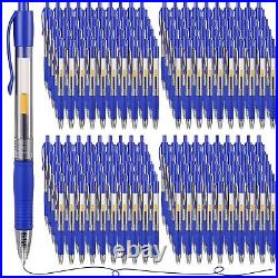 Jetec 500 Pack Premium Gel Roller Pens Bulk, Fine Point 0.7 Mm, Retractable G