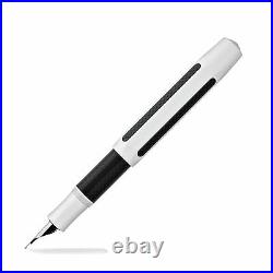 Kaweco AC Sport Fountain Pen Carbon Silver Fine Point 10000143