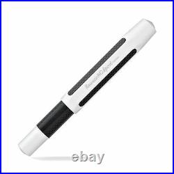 Kaweco AC Sport Fountain Pen Carbon Silver Fine Point 10000143