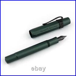 Kaweco AL Sport Fountain Pen MIDNIGHT GREEN Limited Edition, Fine Nib