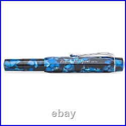 Kaweco Fountain Pen Art Sport Pebble Blue Finish Barrel, Extra Fine Nib 11000185