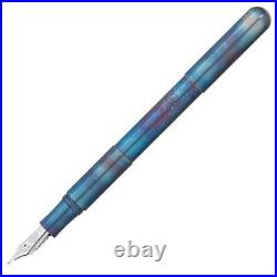 Kaweco Supra Fountain Pen in Fireblue Extra Fine Point NEW in Box 10002063