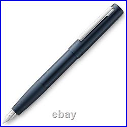 LAMY Fountain Pen EF Extra Fine Point Aion Deep Dark Blue L77DDB-EF Dual-use Typ