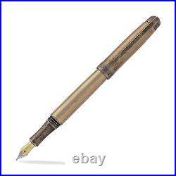 Laban Antique Fountain Pen in Copper Fine Point NEW in Box LPF-9191-ATPG-F