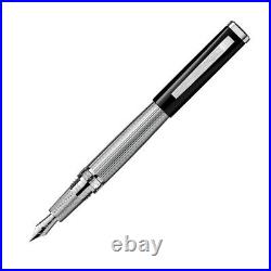 Laban Doric Fountain Pen Sterling Silver Fine Point NEW ST-F954-1F