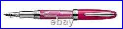 Laban Enamel Pink Motley Fine Point Fountain Pen LMB-F200-6PLF