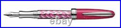 Laban Enamel Pink Ovals Fine Point Fountain Pen LMB-F200-5PLF