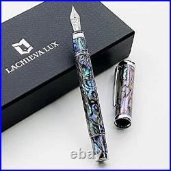 Lachieva Lux Fine Writing Instruments Natural Shell Fountain Pen Point