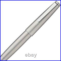 Lamy 2000 Fountain Pen in Stainless Steel 14K Gold Extra Fine Point NEW