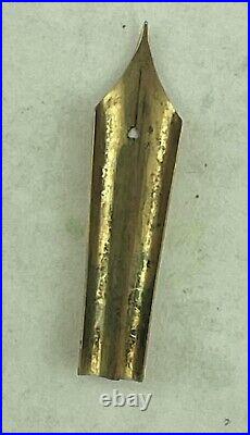 Large Supremacy 14KT Fountain Pen Nib X Fine Medford MA Likely New Stock