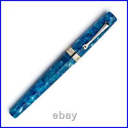 Leonardo La Piccolina Fountain Pen in Mare Blue, Extra Fine Nib NEW in Box