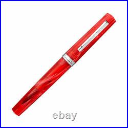 Leonardo Messenger Fountain Pen in Red Limited Edition Fine Point NEW