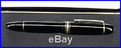 MONTBLANC MEISTERSTUCK 149 THE DIPLOMAT 1980's FINE POINT no serial number Mint
