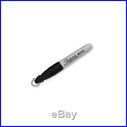 Marker Office Sharpie Fine Point Mini Permanent Black Canister with 72 Pens 35124