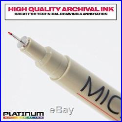 Micro-Line Paint Pens Markers & Daubers Ultra Fine Point Ink (SET OF 16) Colors