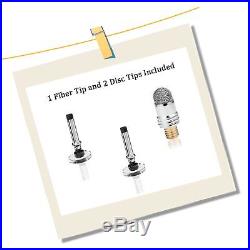 Mixoo Capacitive Stylus Pen, Disc & Fiber Tip 2 in 1 Series, Fine Point Stylus