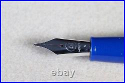 Molteni Modelo 58 Amalfi Blue fountain pen #03 of 99, 18K gold nib, fine point