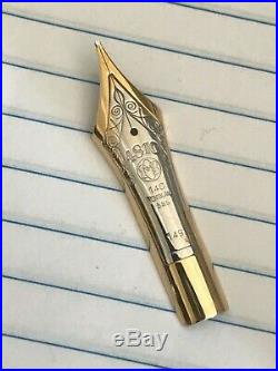 Montblanc 149 Pen's Nib only, (Bi-color, 14C, Fine size points)