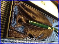 Montblanc Generation Green Fountain Pen Fine Point 14k Gold Nib