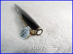 Montblanc Inhalation Fountain Pen Black Nib Ef Fine Point Gold 585 K14 No. 320