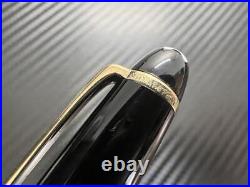 Montblanc Meisterstuck 144 Fountain Pen EF Extra Fine Point Black Medium White