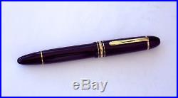 Montblanc Meisterstuck 149 pre-owned fountain pen with 14k fine point nib