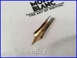 Montblanc Meisterstuck Diplomat 149 1990s 18K Two-Tone Fine Point Nib