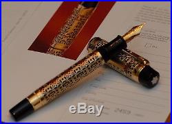 Montblanc Semiramis Fountain Pen Mint # 2459/4810 (fine Point), Complete, Rare