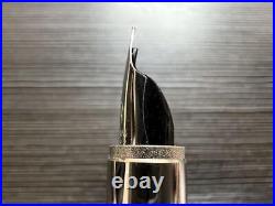 Montblanc StarWalker Metal Rubber Fountain Pen F Fine Point 14K Nib
