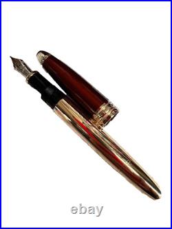 MontblancFountain Pen F Nib Fine Point Excellent Condition