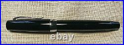 Montegrappa Elmo 02 Fountain Pen in Black Fine Point New in Box
