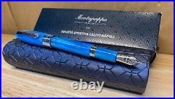 Montegrappa Fortuna Napoli Fountain Pen Fine nib with box & papers