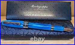 Montegrappa Fortuna Napoli Fountain Pen Fine nib with box & papers