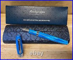 Montegrappa Fortuna Napoli Fountain Pen Fine nib with box & papers