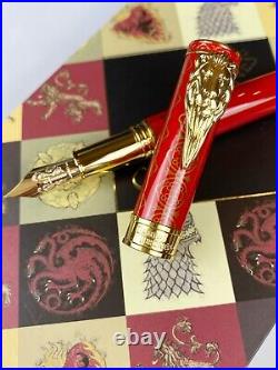 Montegrappa HBO Game of Thrones Fountain Pen Fine nib Lannister ITGOT LN