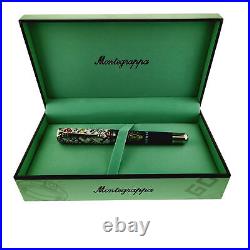 Montegrappa ISMXO2NS Monopoly Genius Fountain Pen Fine Nib