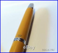 NEW Pilot Capless VANISHING POINT Deep Yellow Fine nib FCN1MRDYF from JAPAN