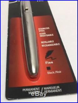 NEW SHARPIE STAINLESS STEEL MARKER With FINE POINT TIP PERMANENT MARKER EDC RARE