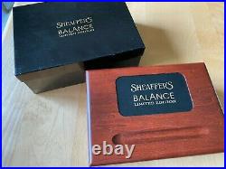 NEW Sheaffer Balance Limited Edition Fountain Pen #65000 FINE Point 3916/6000