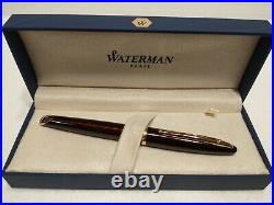 NEW Waterman Carene Amber Fountain Pen, Fine Point (S0700860) and Ballpoint