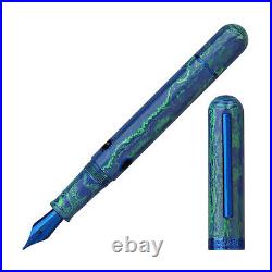 Nahvalur Nautilus Fountain Pen in Mariana Trench Fine Point NEW in Box
